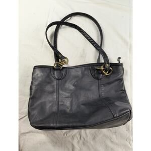 Viamoda black Faux leather purse